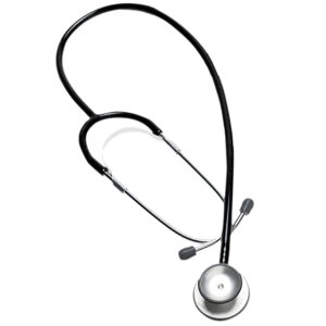 STÉTHOSCOPE RIESTER DUPLEX EN ALUMINIUM - adultes - noir