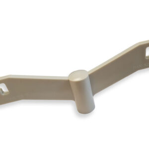 SUPPORT EN PLASTIQUE - 2 crochets