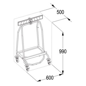 SUPPORT POR SAC SHUT