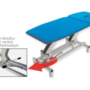 TABLE BRUXELLES hydraulique - bleue