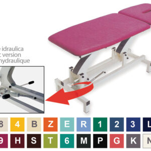 TABLE BRUXELLES hydraulique - couleur au choix