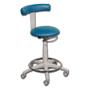 STOOL with ring - blue