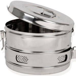 DRUM STAINLESS steel 240x160 mm