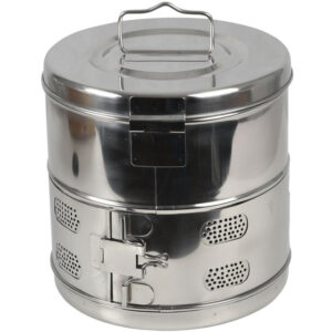 DRUM STAINLESS steel 240x240 mm