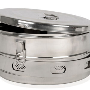 DRUM STAINLESS steel 340x180 mm