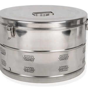 DRUM STAINLESS steel 390x250 mm