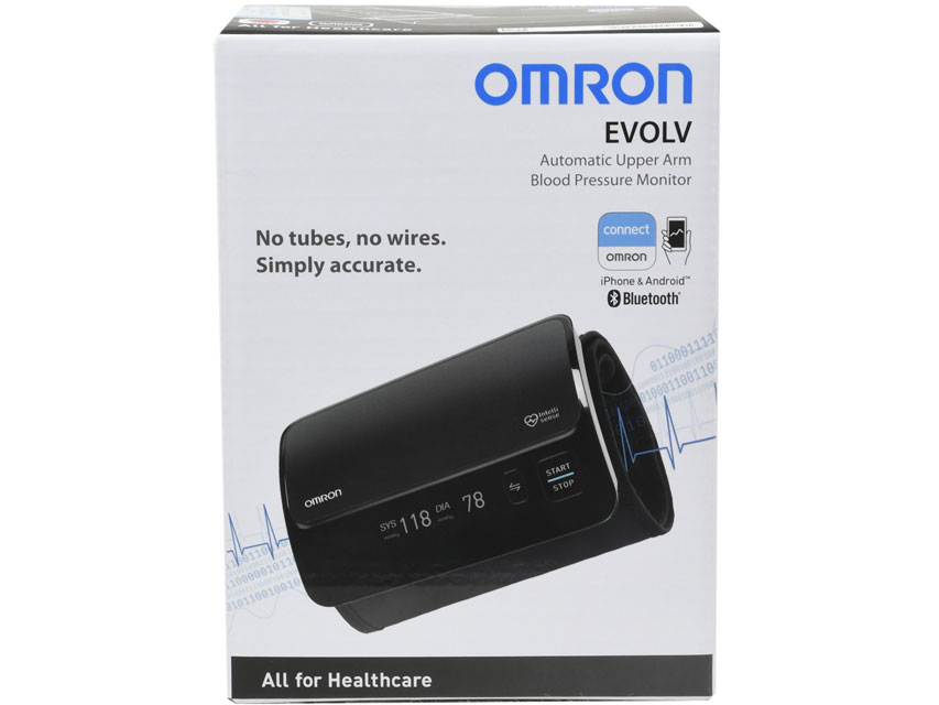 OMRON EVOLV ALL-IN-ONE UPPER ARM BLOOD PRESSURE MONITOR