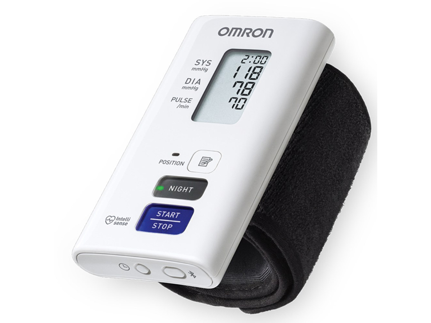 OMRON NIGHTVIEW HEM-9601T-E3 AUTOMATIC WRIST BLOOD PRESSURE MONITOR