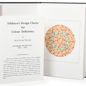TEST CHROMATIQUE ISHIHARA - boîte de 10 planches pour illettrés