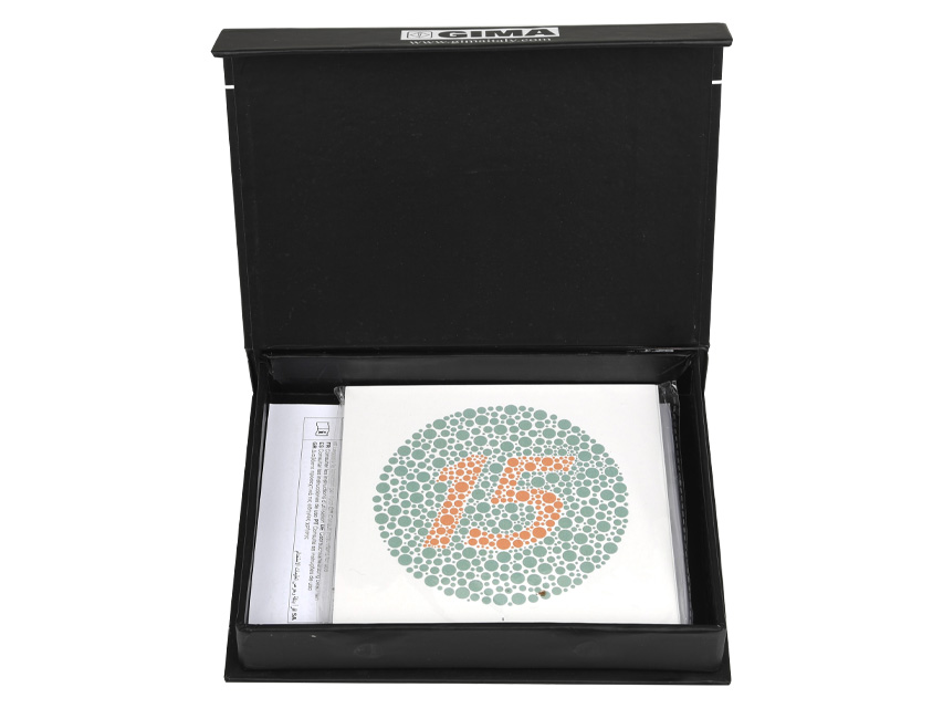 GIMA TEST FOR HUE DEFICIENCIES - 15 sheets - adult - new issues