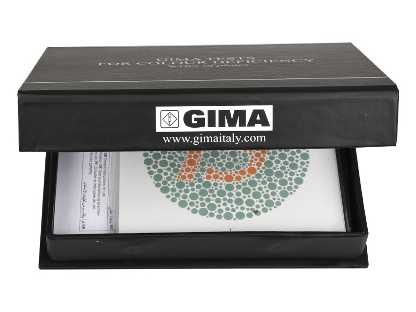 GIMA TEST FOR HUE DEFICIENCIES - 15 sheets - adult - new issues