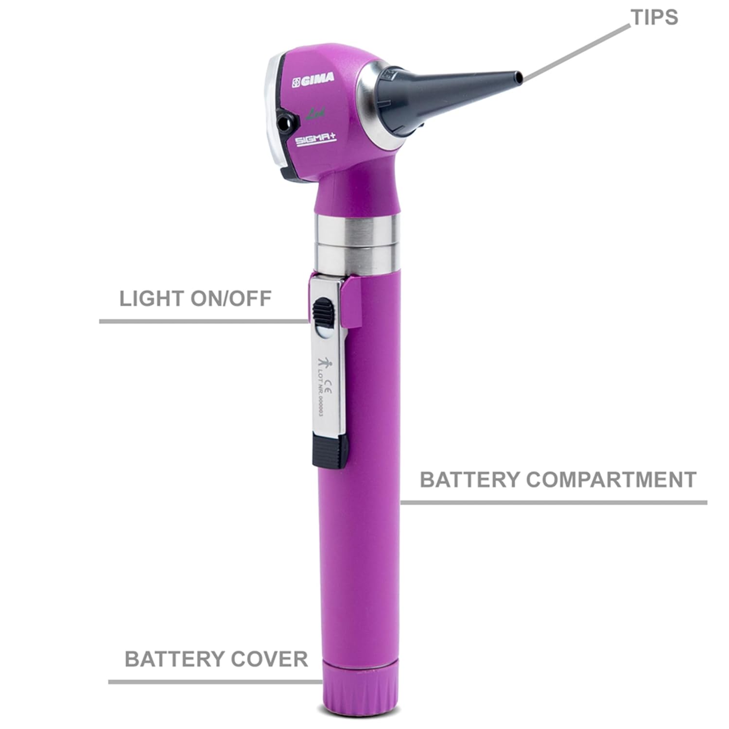 Otoscope LED haute luminosité