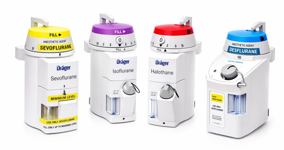 Cuve Sevoflurane medicale pour anesthesie