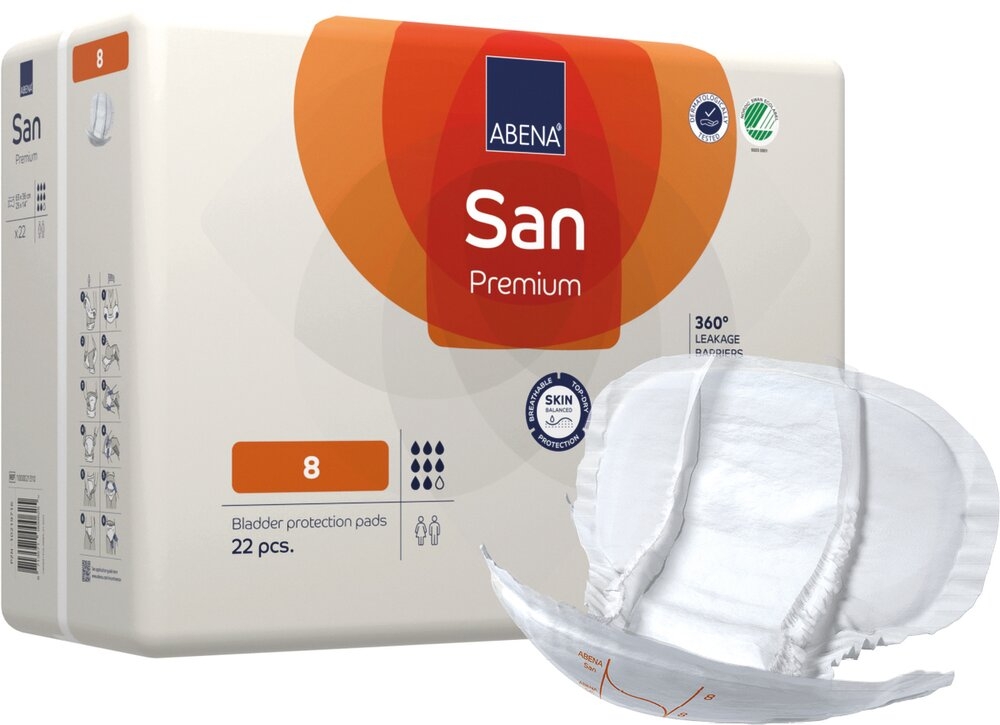 ABENA San Premium 9 gouttes L. 73 x l. 37 cm 4 sachets de 28