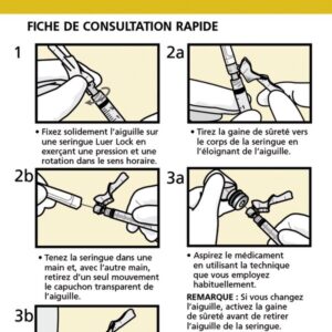 Aiguille BD Eclipse ORANGE 25 x 0