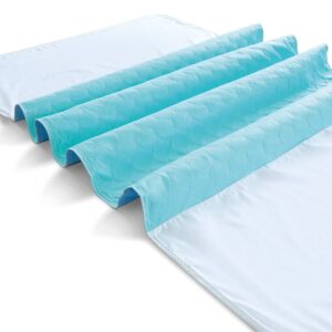 Alèse de Lit Réutilisable avec Rabats L. 90 x l. 85 cm 1