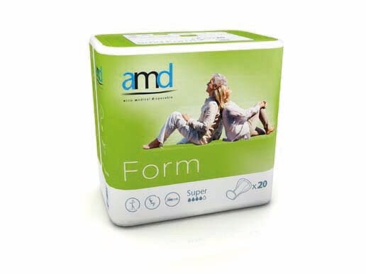 AMD Form Super - 4 gouttes 4 sachets de 20