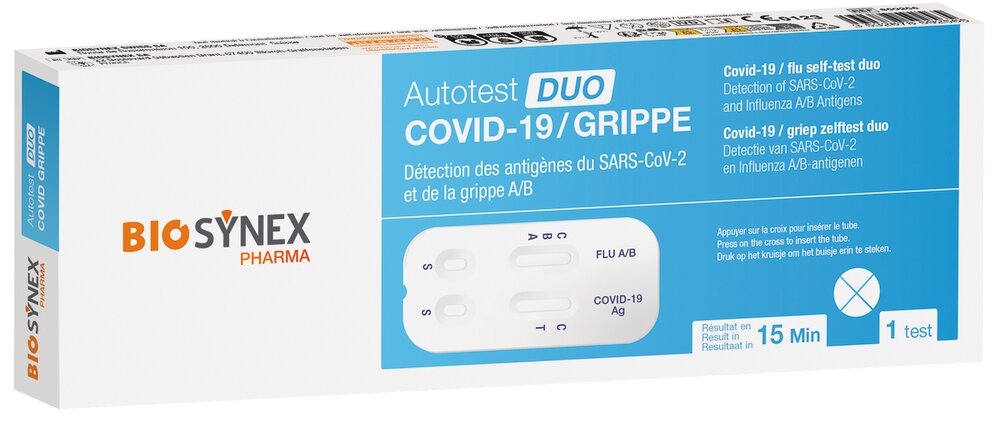 Autotest Duo Covid-19 et Grippe – Image 2