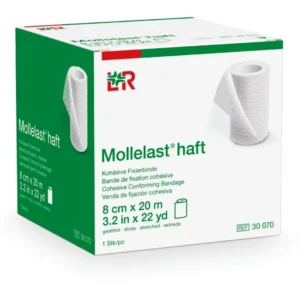 Bande Cohésive Mollelast® Haft L. 4 m x l. 8 cm