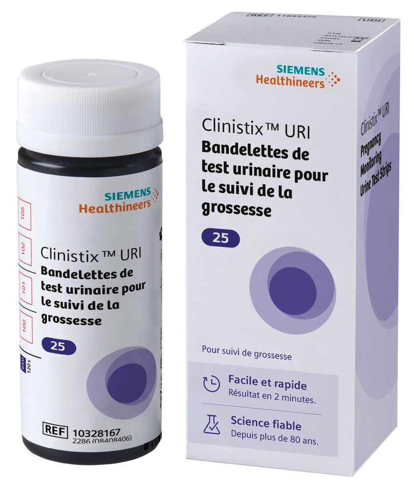 Bandelettes Clinistix Uri