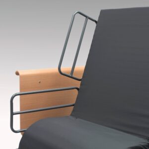 Barrières de Lit Centrales ROTOBED® Bedrails NOIR