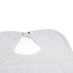 Bavoir Pression Imperméable BLANC