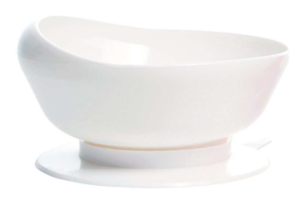 Bol à Ventouse Ergonomique BLANC