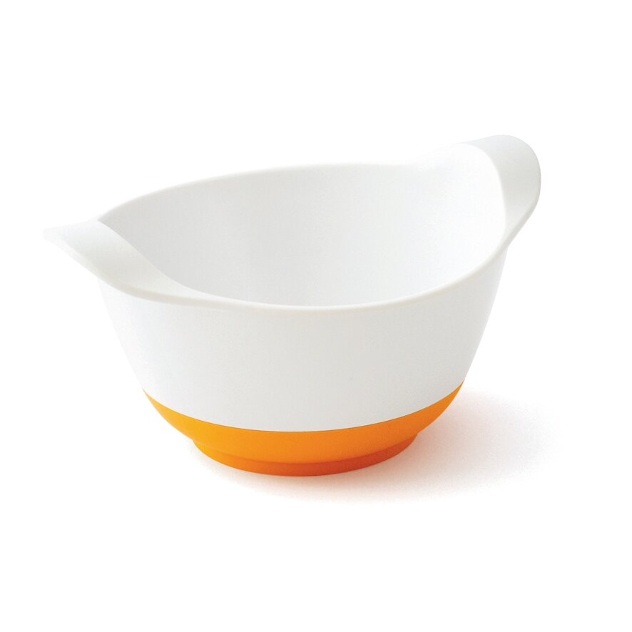 Bol Anti-Dérapant BLANC ET ORANGE