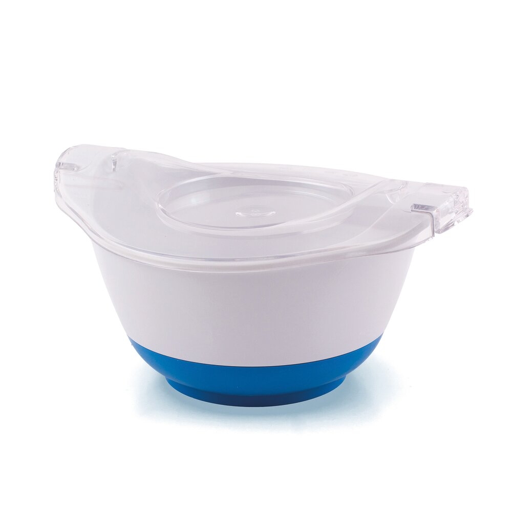 Bol Anti-Dérapant BLANC ET BLEU