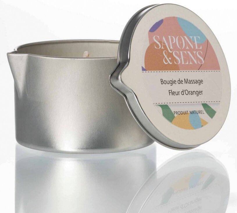 Bougie de Massage Fleur d’oranger