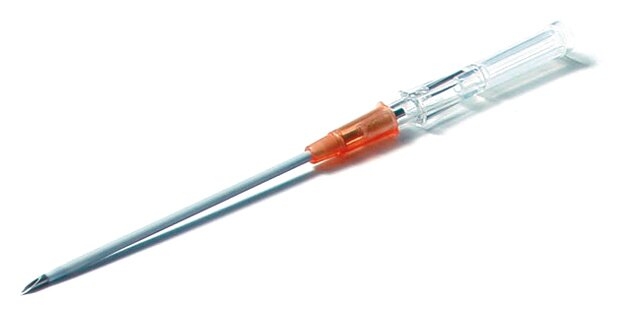 Cathéter Surflo™ ORANGE Droit : 64 x 215 mm 14 G