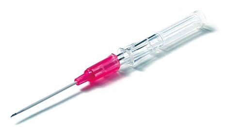 Cathéter Surflo™ ROSE W à ailettes + site d'injection : 32 x 1