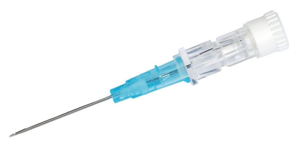 Cathéter Versatus® BLEU FONCÉ W à ailettes : 25 x 0