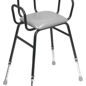 Chaise Haute Réglable NOIR GRIS