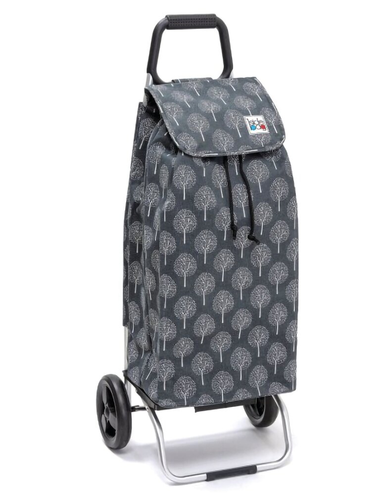 Chariot de Courses Carlux MOTIF BLACKWINTER 2 roues L. 41 x l. 31 x H. 103 cm
