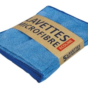 Chiffon Microfibre BLEU