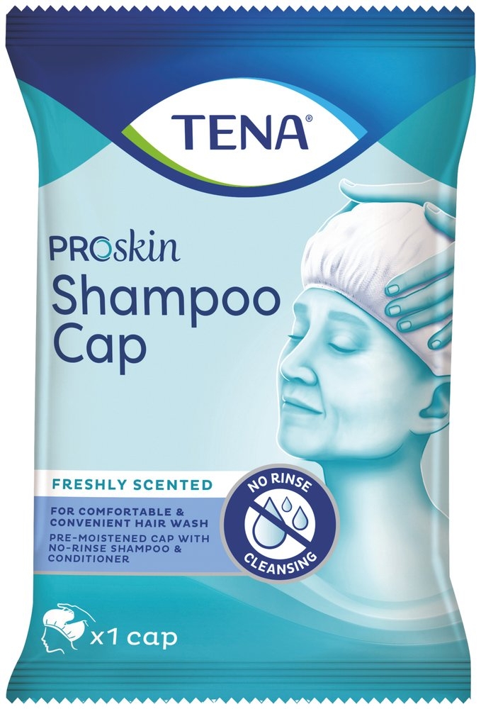 Coiffe Lavante TENA Shampoo Cap Proskin – Image 2
