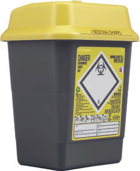 Collecteur Sharpsafe® Collecteur 5 L L. 20
