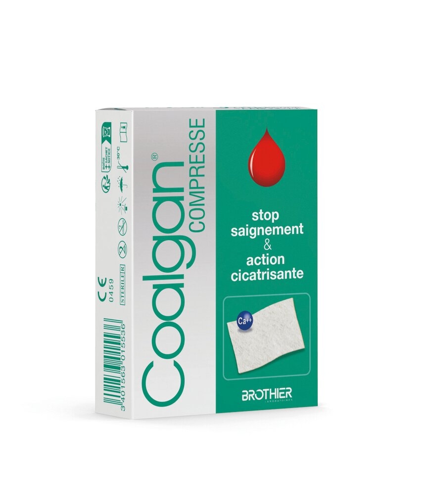 Compresse Hémostatique Stérile Coalgan®