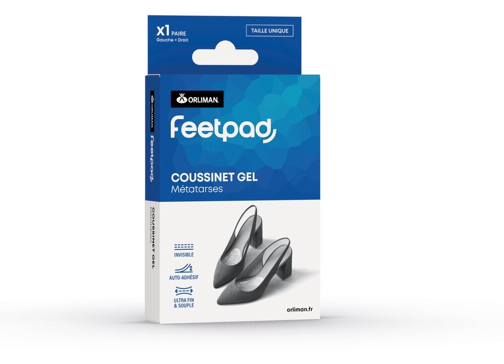 Coussinet Gel Métatarse ORLIMAN FEETPAD®