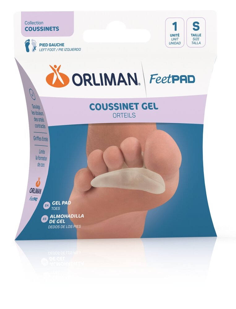 Coussinet Gel Orteil ORLIMAN FEETPAD® – Image 6