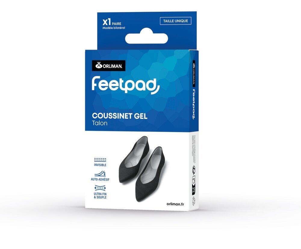 Coussinet Gel Talon ORLIMAN FEETPAD® - Image 3
