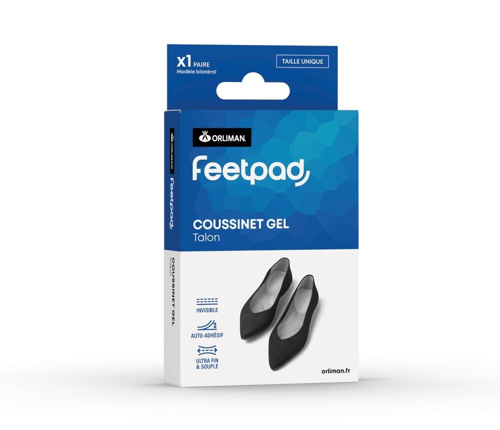 Coussinet Gel Talon ORLIMAN FEETPAD®
