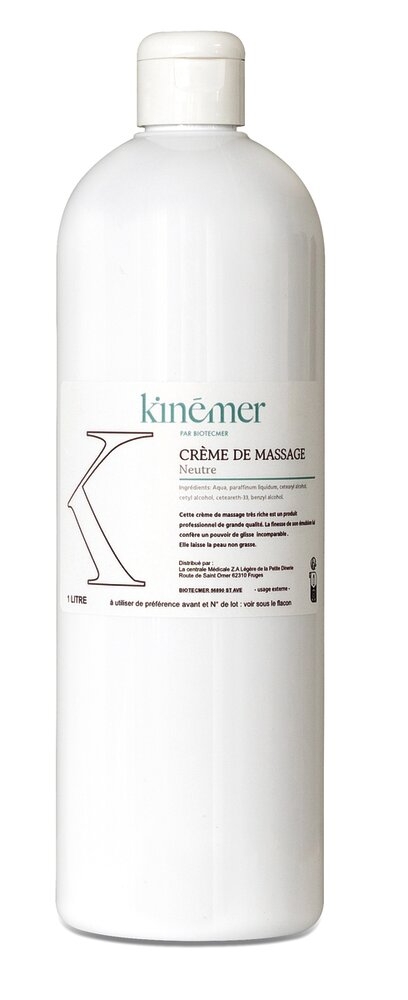 Crème de Massage Neutre 1 flacon de 1 L