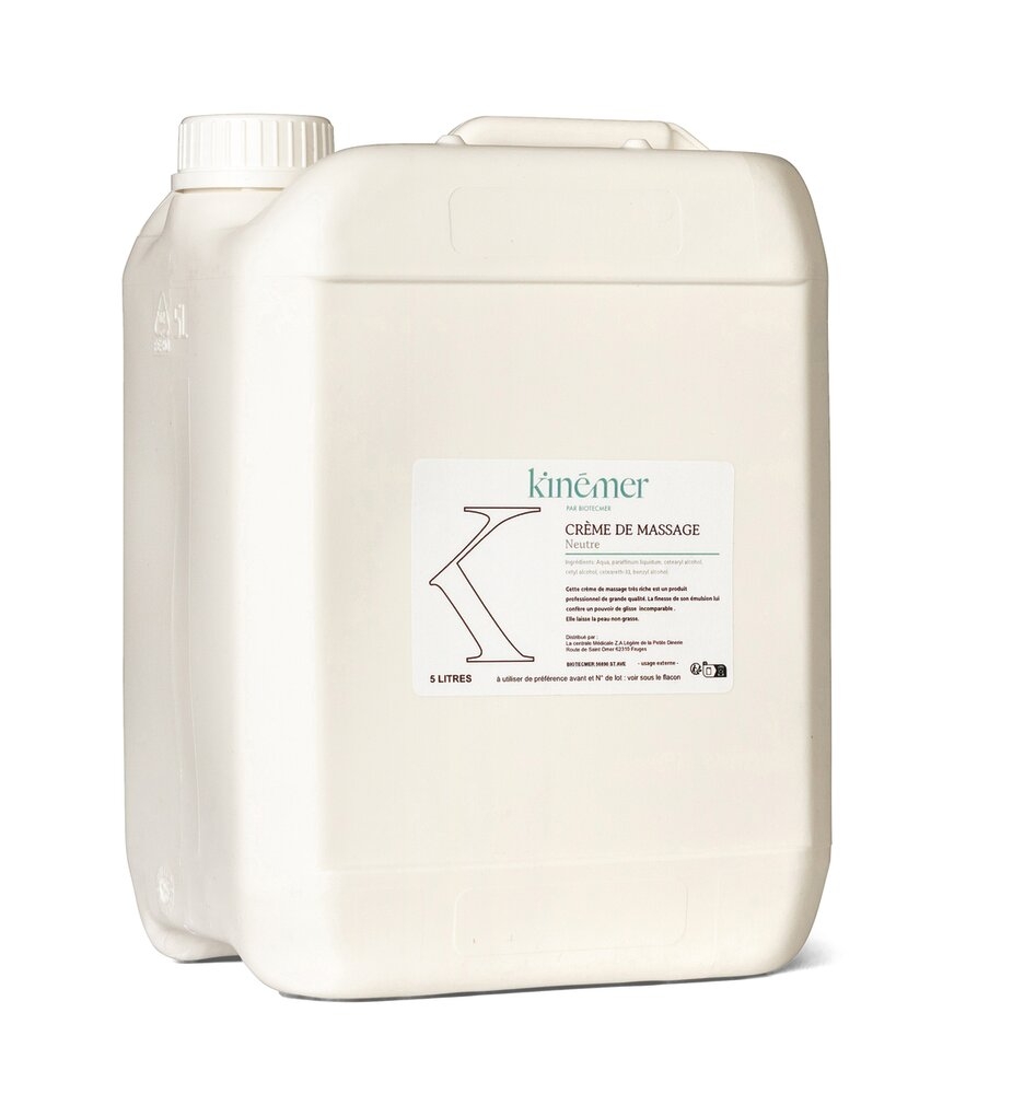 Crème de Massage Neutre 1 bidon de 5 L