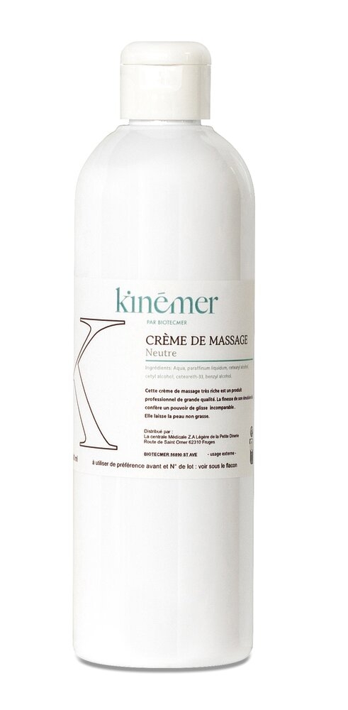 Crème de Massage Neutre 1 flacon de 500 ml