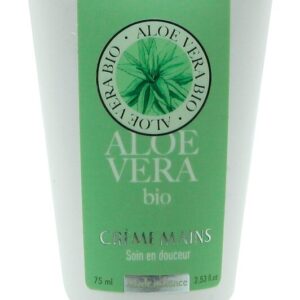 Crème Mains à l'Aloe Vera Bio 1 tube de 75 ml