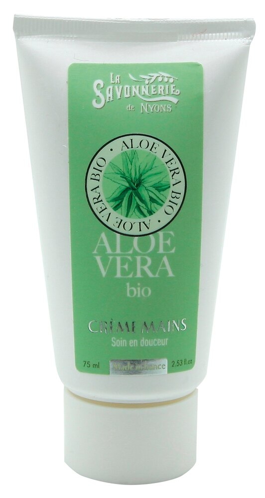 Crème Mains à l'Aloe Vera Bio 1 tube de 75 ml