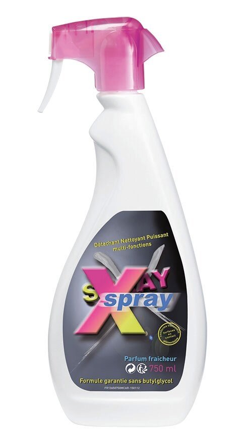 Détachant Nettoyant X-Spray 1 spray de 750 ml