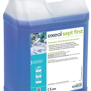 Détergent Désinfectant Ph Neutre EXEOL Sept First 1 bidon de 5 L
